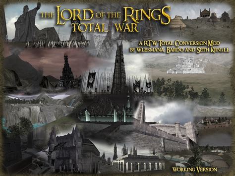 lord of the rings mod total war|total war lotr mod.